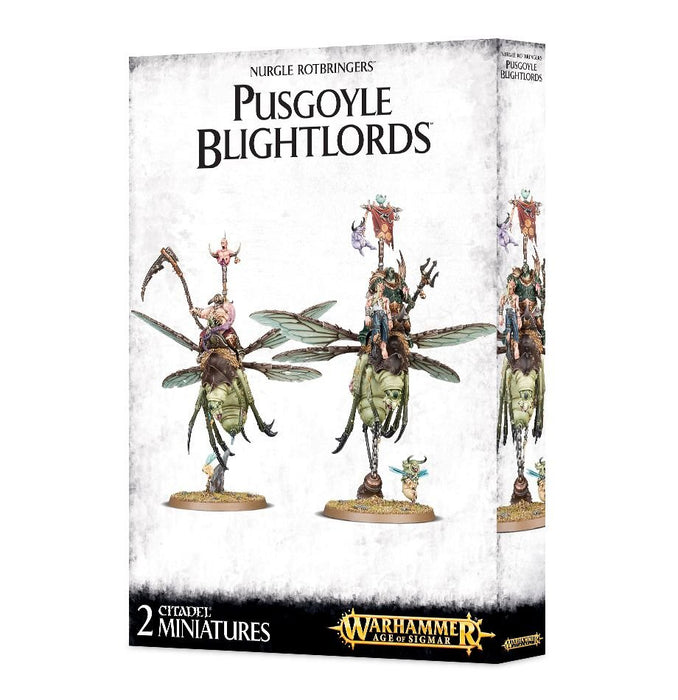 Warhammer: Maggotkin of Nurgle - Pusgoyle Blightlords/Lord of Afflictions - for just $65! 