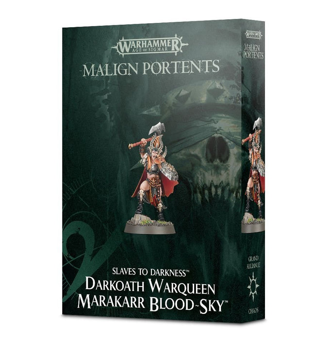 Warhammer: Slaves to Darkness - Darkoath Warqueen Marakarr Blood-sky - for just $35! 