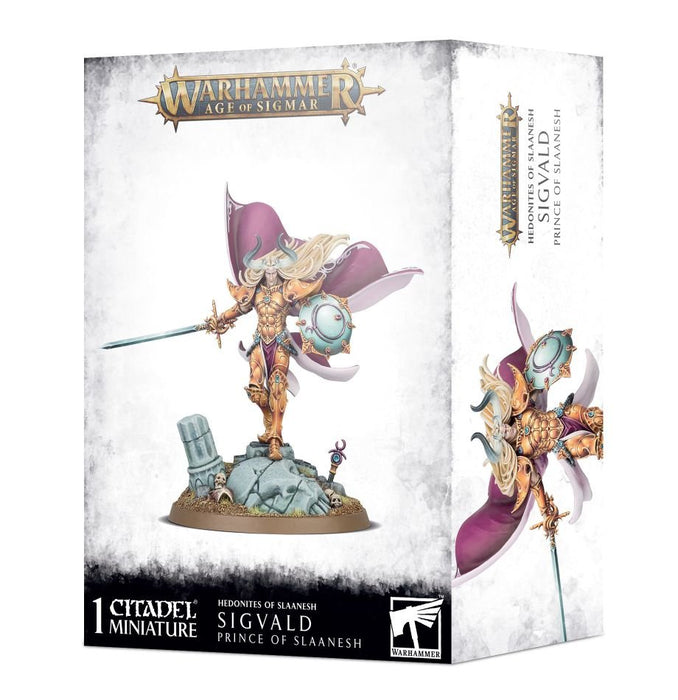 Warhammer: Hedonites of Slaanesh - Sigvald, Prince of Slaanesh - for just $65! 