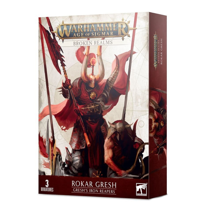 Warhammer: Broken Realms - Slaves to Darkness Rokar Gresh and Gresh's Iron Reapers - for just $90! 