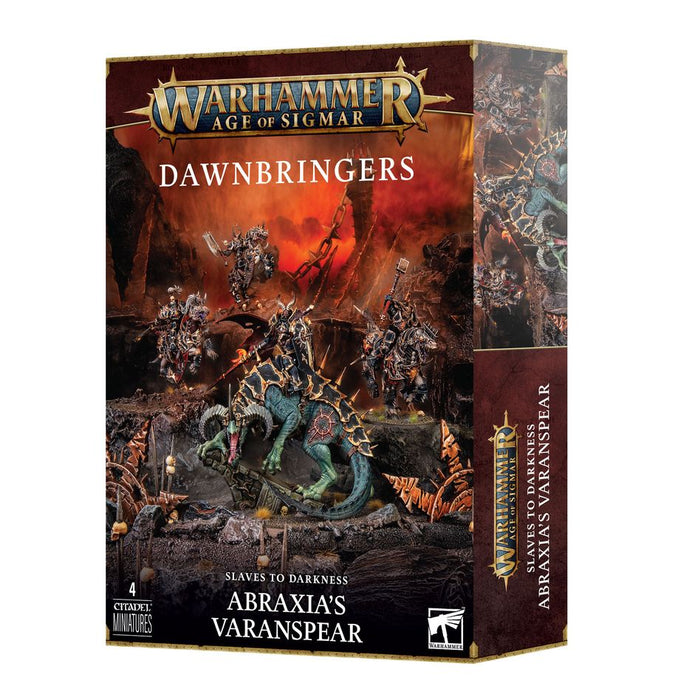 Warhammer: Slaves to Darkness – Abraxia's Varanspear - for just $160! 