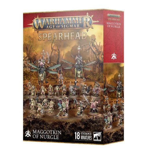 Warhammer: Age of Sigmar - Spearhead: Maggotkin of Nurgle - for just $123.99! 