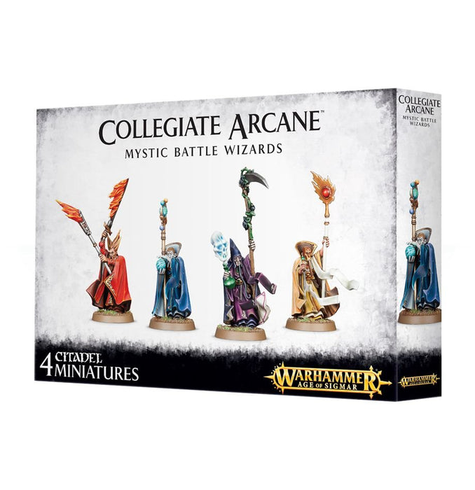 Warhammer: Cities of Sigmar - Collegiate Arcane Mystic Battle Wizards - for just $40! 