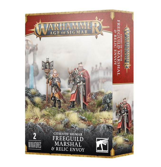 Warhammer: Cities of Sigmar - Freeguild Marshal & Relic Envoy - for just $45! 