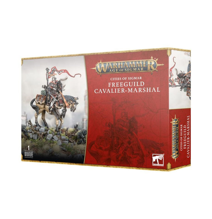 Warhammer: Cities of Sigmar - Freeguild Cavalier-Marshal - for just $60! 