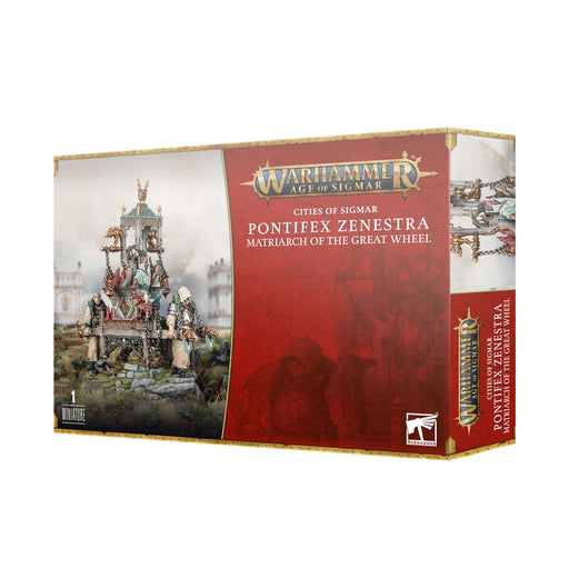 Warhammer: Age of Sigmar - Cities of Sigmar - Pontifex Zenestra Matriarch of the Great Wheel - for just $59.50! 