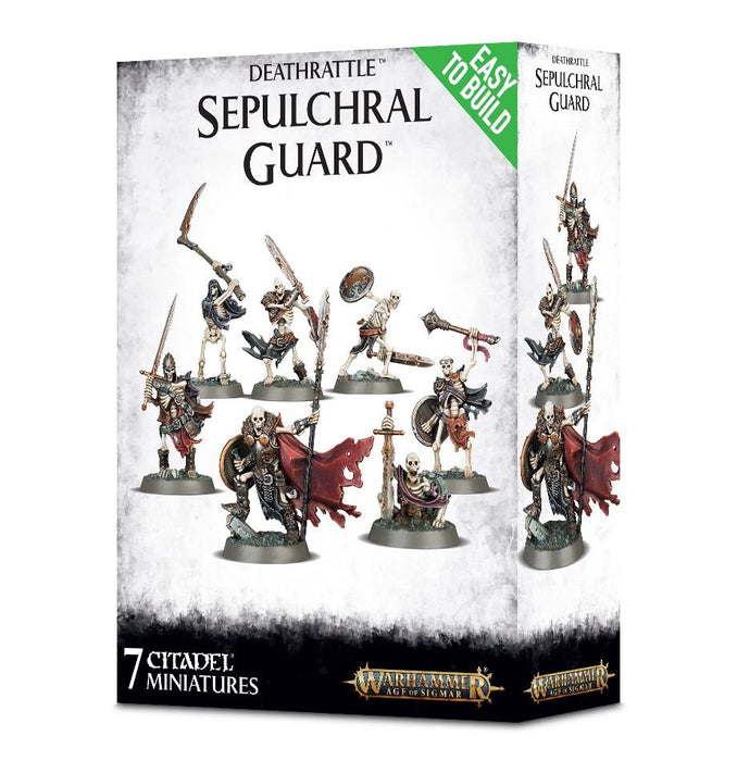 Warhammer: Legions of Nagash - Deathrattle Sepulchral Guard - for just $25! 