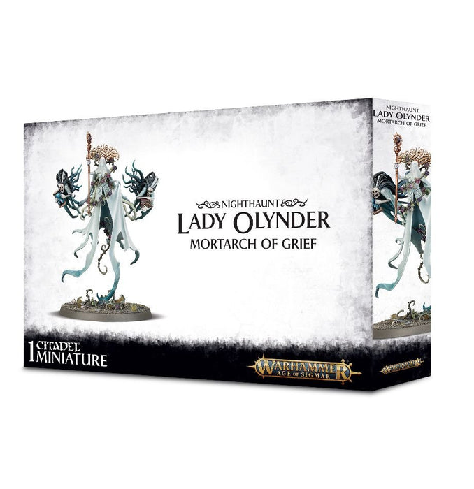 Warhammer: Nighthaunt - Lady Olynder, Mortarch of Grief - for just $60! 