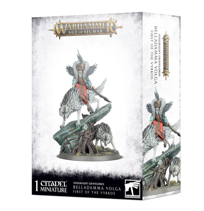 Warhammer: Soulblight Gravelords - Belladamma Volga, First of the Vyrkos - for just $60! 
