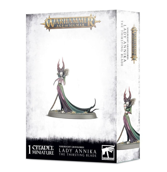 Warhammer: Soulblight Gravelords - Lady Annika, The Thirsting Blade - for just $37! 