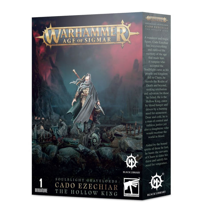 Warhammer: Soulblight Gravelords - Cado Ezechiar - The Hollow King - for just $35! 