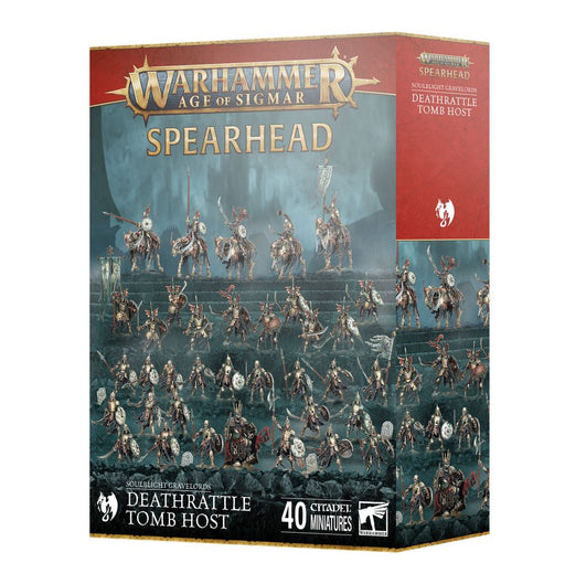 Age of Sigmar: Soulblight Gravelords - Deathrattle Tomb Host Spearhead - for just $130.49! 