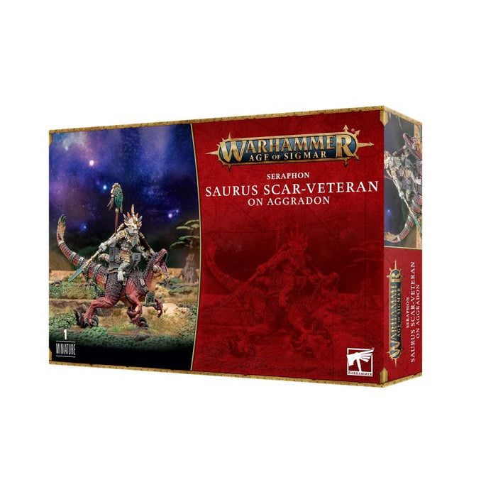 Warhammer: Seraphon - Saurus Scar-Veteran on Aggradon - Just $60! Shop now at Retro Gaming of Denver