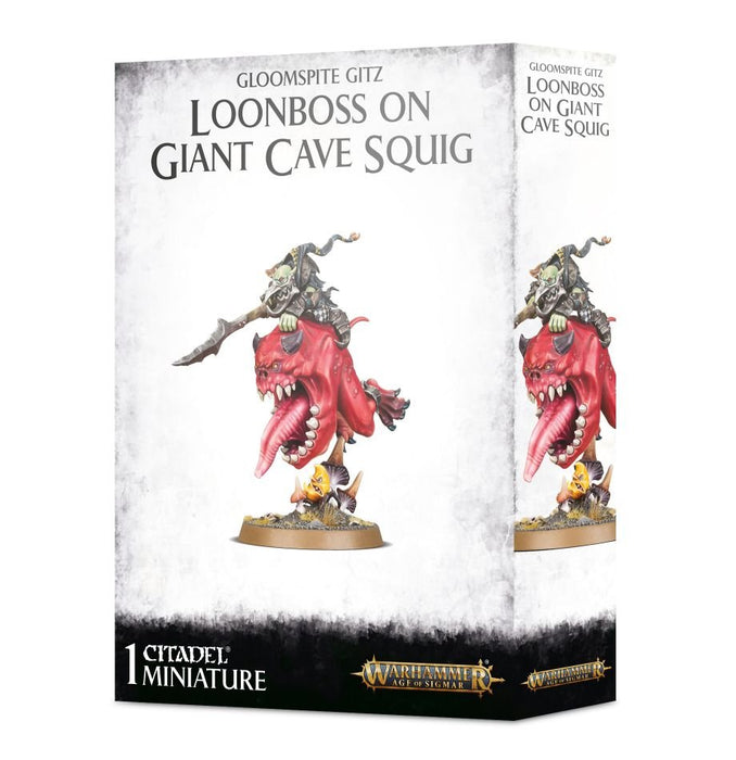Warhammer: Gloomspite Gitz - Loonboss on Giant Cave Squig - for just $43.50! 