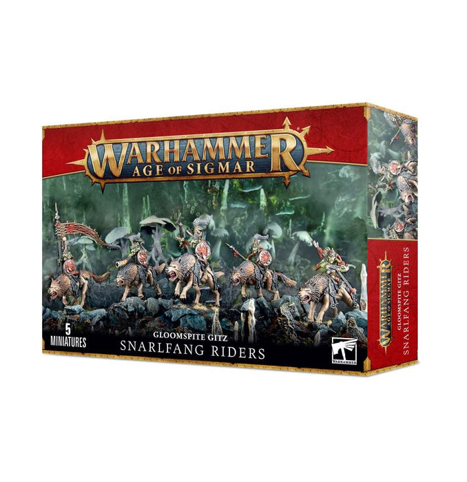Warhammer: Gloomspite Gitz - Snarlfang Riders - for just $65! 