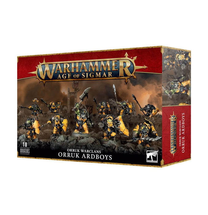 Warhammer: Age of Sigmar - Orruk Warclans: Orruk Ardboys - for just $53.99! 