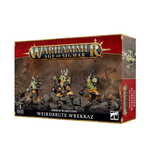 Age of Sigmar: Weirdbrute Wrekkaz - Orruk Warclans Unit - for just $59.99! 