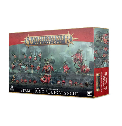 Warhammer: Gloomspite Gitz Battleforce – Stampeding Squigalanche - for just $210! 