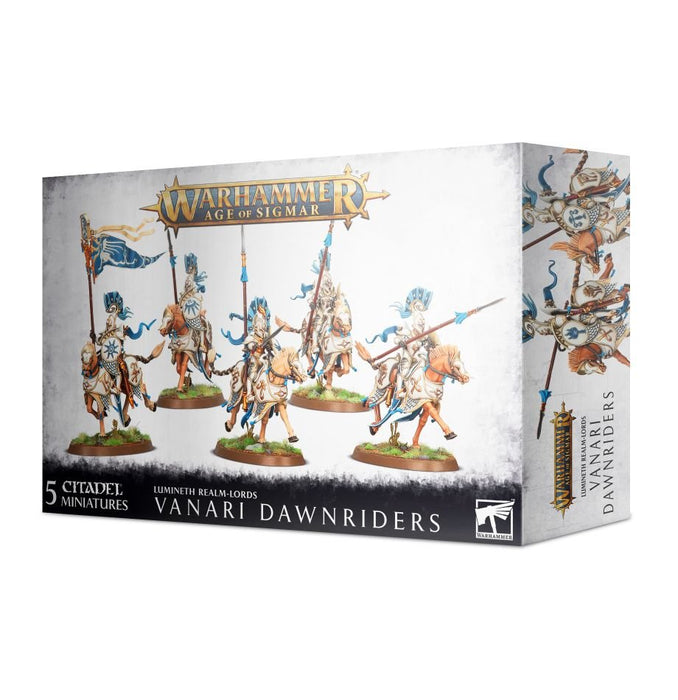 Warhammer: Lumineth Realm-lords - Vanari Dawnriders - for just $65! 
