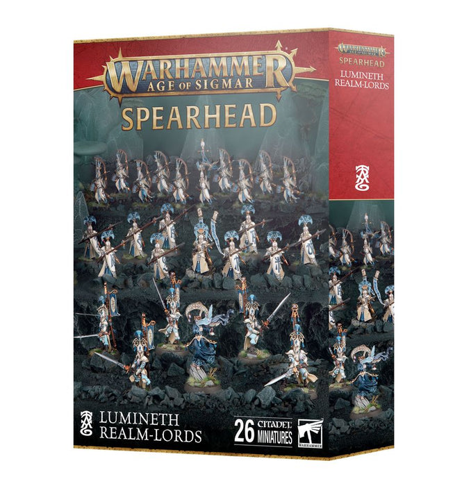 Warhammer: Age of Sigmar - Spearhead: Lumineth Realm Lords - for just $123.99! 
