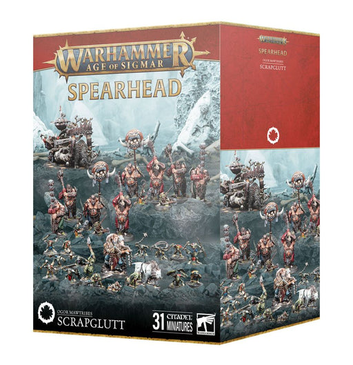Warhammer: Age of Sigmar - Spearhead: Ogor Mawtribes Scrapglutt - for just $123.99! 
