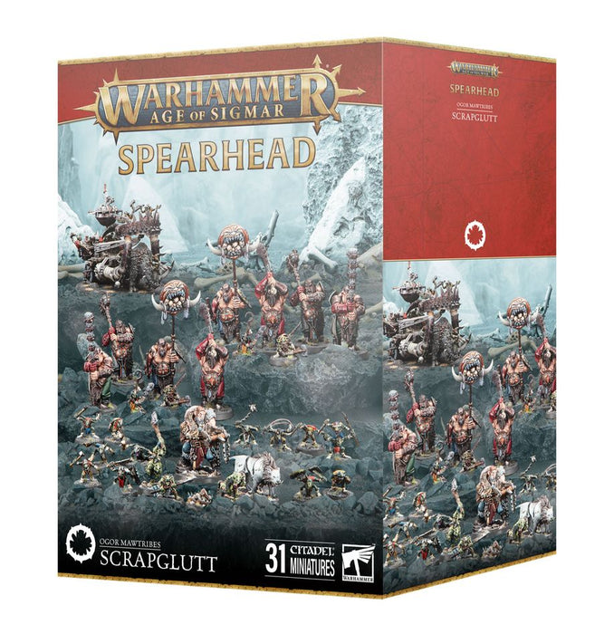 Warhammer: Age of Sigmar - Spearhead: Ogor Mawtribes Scrapglutt - for just $123.99! 