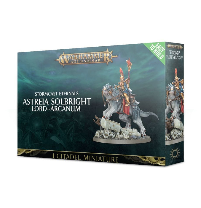 Warhammer: Stormcast Eternals - Astreia Solbright, Lord-Arcanum - for just $40! 