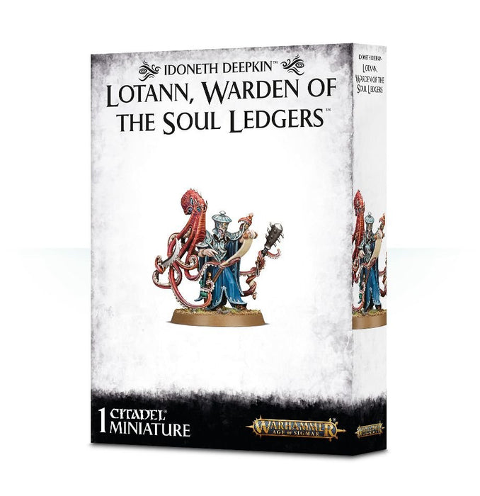 Warhammer: Idoneth Deepkin - Lotann, Warden of the Soul Ledgers - for just $35! 