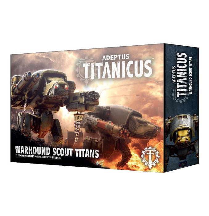 Adeptus Titanicus - Warhound Scout Titans - for just $75! 