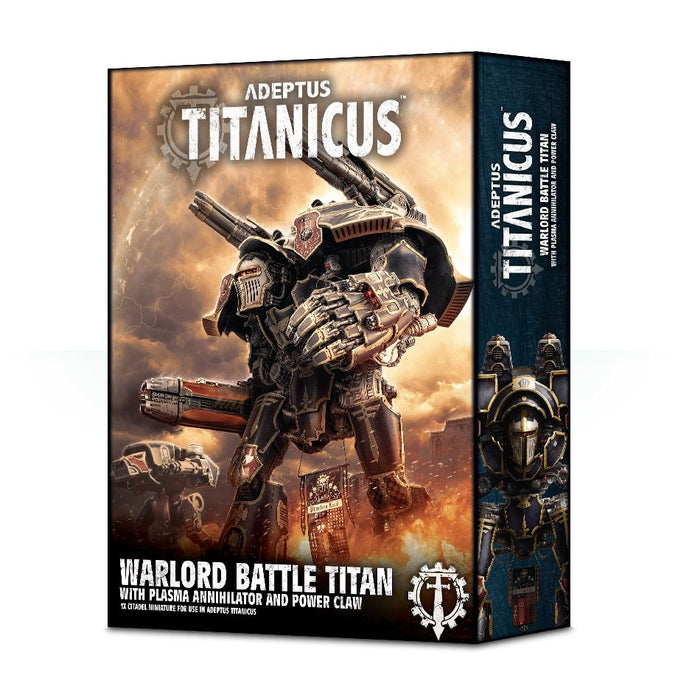Adeptus Titanicus - Warlord Battle Titan W/ Plasma Annihilator & Power Claw - for just $115! 