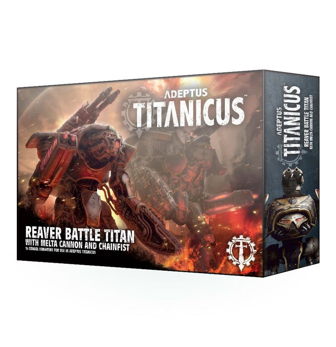 Adeptus Titanicus - Reaver Battle Titan w/ Melta Cannon & Chainfist - for just $60! 