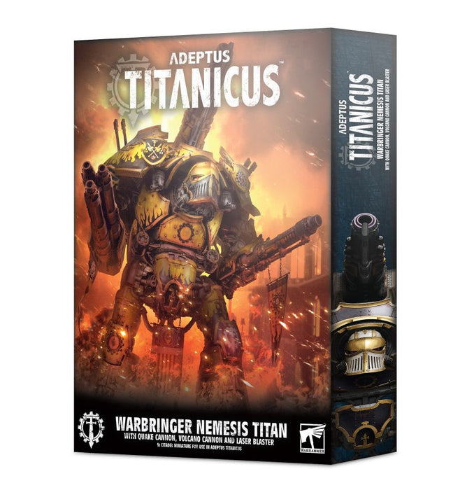 Adeptus Titanicus - Warbringer Nemesis Titan w/ Quake Cannon, Volcano Cannon & Laser Blaster - for just $100! 