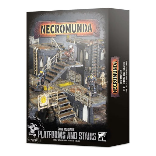 Necromunda: Zone Mortalis - Platforms and Stairs - Premium Miniatures - Just $75! Shop now at Retro Gaming of Denver
