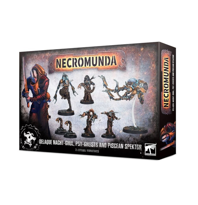 Necromunda: Delaque Nacht-Ghul, Psy-Gheists and Piscean Spektor - for just $53! 