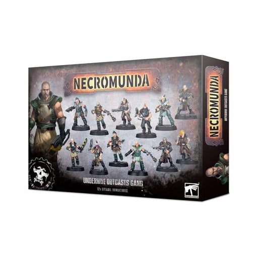 Necromunda: Underhive Outcasts Gang - Premium Miniatures - Just $42! Shop now at Retro Gaming of Denver