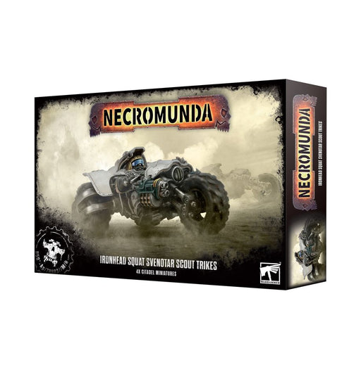 Necromunda: Ironhead Squat Svenotar Scout Trikes - for just $53! 