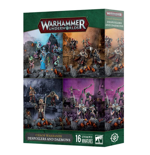 Warhammer Underworlds: Chaos Warbands - Despoilers and Daemons - for just $99.99! 