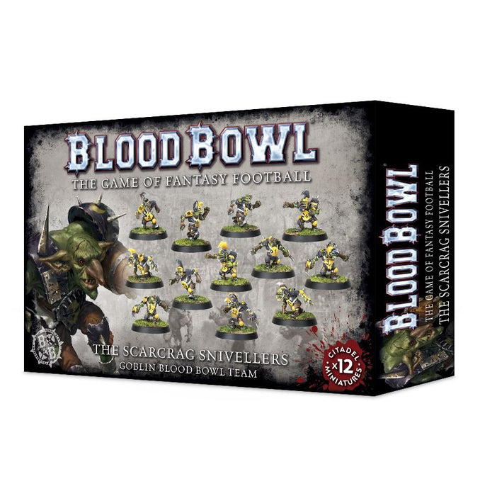 Blood Bowl: The Scarcrag Snivellers - Goblin Blood Bowl Team - for just $55.50! 