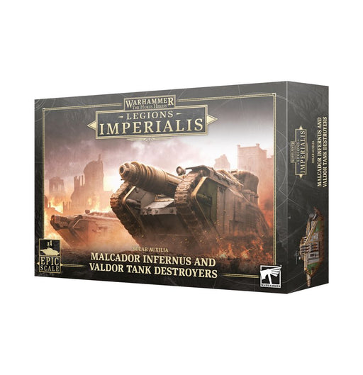 Warhammer Legions Imperialis: Malcador Infernus and Valdor Tank Destroyers - Just $52! Shop now at Retro Gaming of Denver