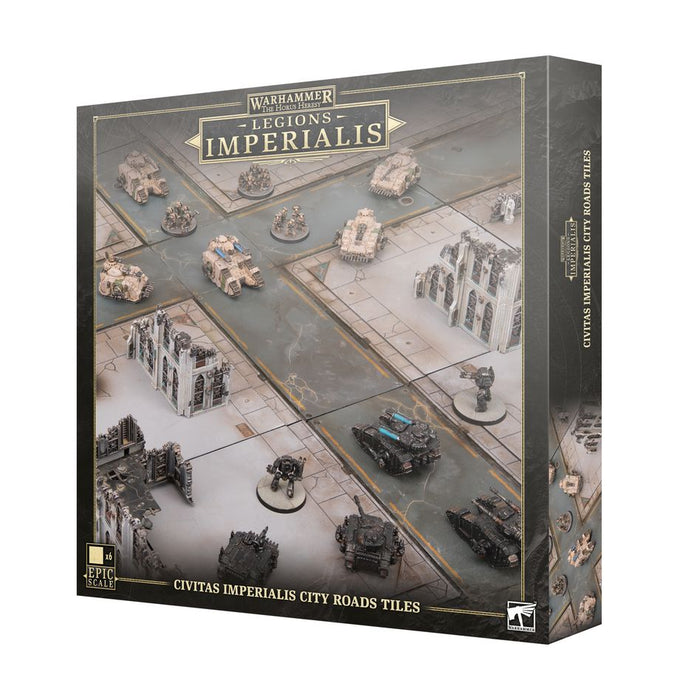 Warhammer Legions Imperialis: Civitas Imperialis City Road Tiles - for just $115! 