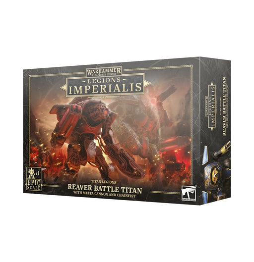 Warhammer Legions Imperialis: Reaver Battle Titan with Melta Cannon and Chainfist - Just $62.50! Shop now at Retro Gaming of Denver