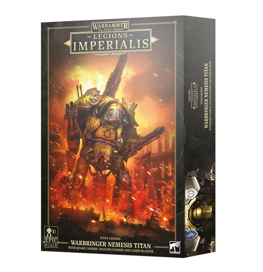 Warhammer Legions Imperialis: Warbringer Nemesis Titan with Quake Cannon - Just $105! Shop now at Retro Gaming of Denver