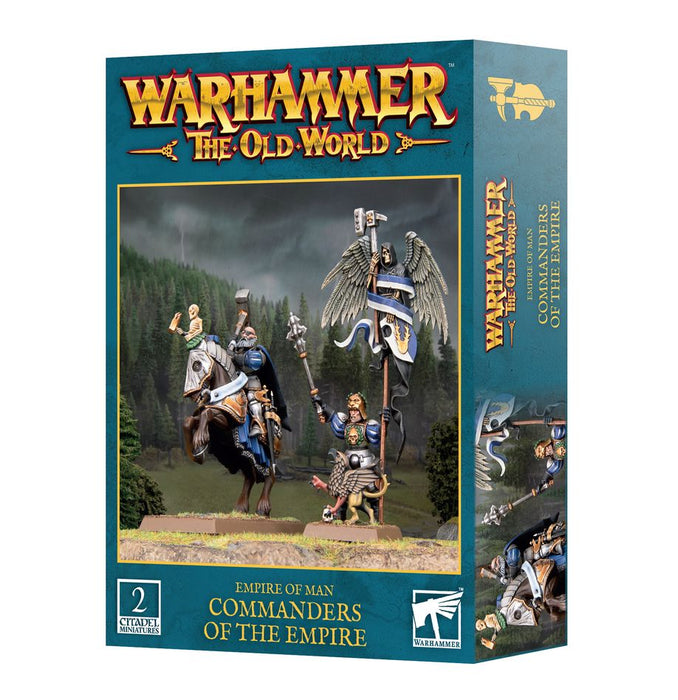 Warhammer: The Old World - Empire of Man - Commanders of the Empire - for just $32.75! 