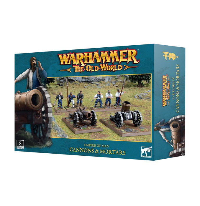 Warhammer: The Old World - Empire of Man - Cannons & Mortars - for just $60! 