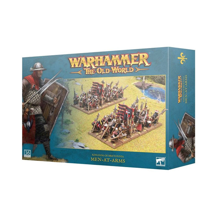 Warhammer: The Old World - Kingdom of Bretonnia - Men-at-Arms - Just $85! Shop now at Retro Gaming of Denver