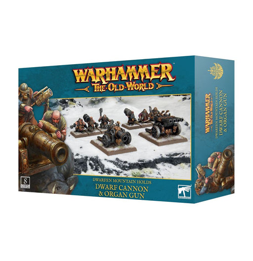 Warhammer: The Old World - Dwarfen Mountain Holds - Dwarf Cannon & Organ Gun - Just $58! Shop now at Retro Gaming of Denver