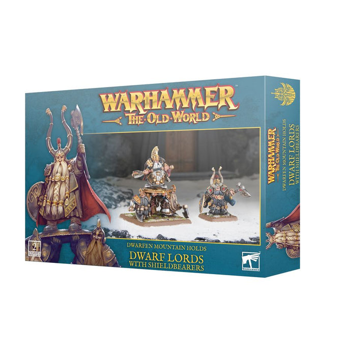 Warhammer: The Old World - Dwarfen Mountain Holds - Dwarf Lords with Shieldbearers - Just $52! Shop now at Retro Gaming of Denver