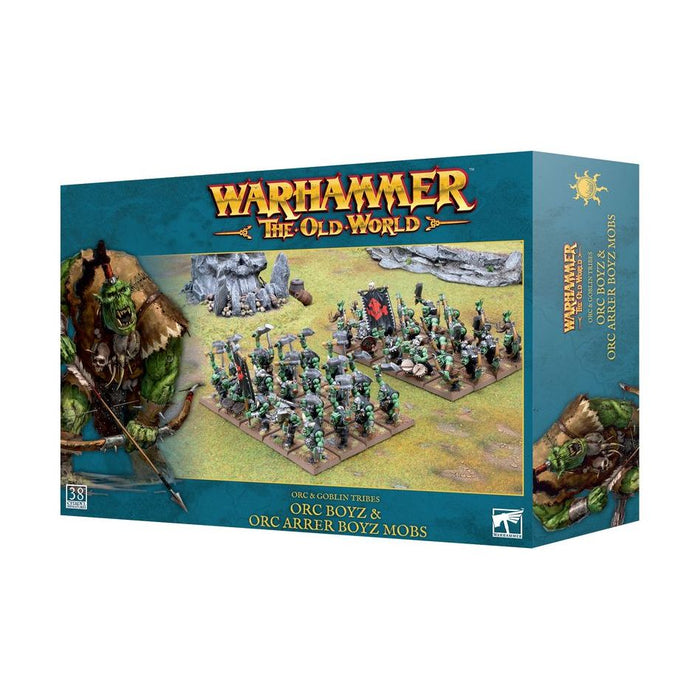 Warhammer: The Old World - Orc & Goblin Tribes - Orc Boyz & Orc Arrer Boyz Mob - Just $85! Shop now at Retro Gaming of Denver
