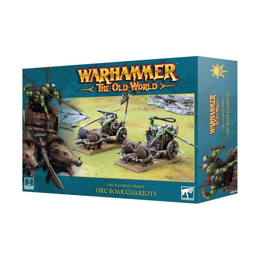 Warhammer: The Old World - Orc & Goblin Tribes - Orc Boar Chariots - Just $85! Shop now at Retro Gaming of Denver