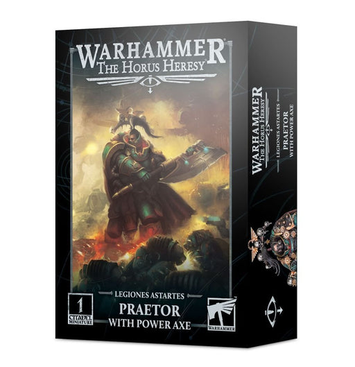 Warhammer 40K: The Horus Heresy – Legion Praetor with Power Axe - Just $35! Shop now at Retro Gaming of Denver